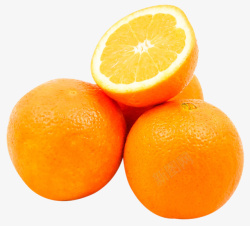 水果橙子产品实物素材