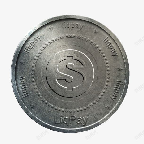 硬币银支付系统硬币图标png_新图网 https://ixintu.com Coin liqpay silver 硬币 银