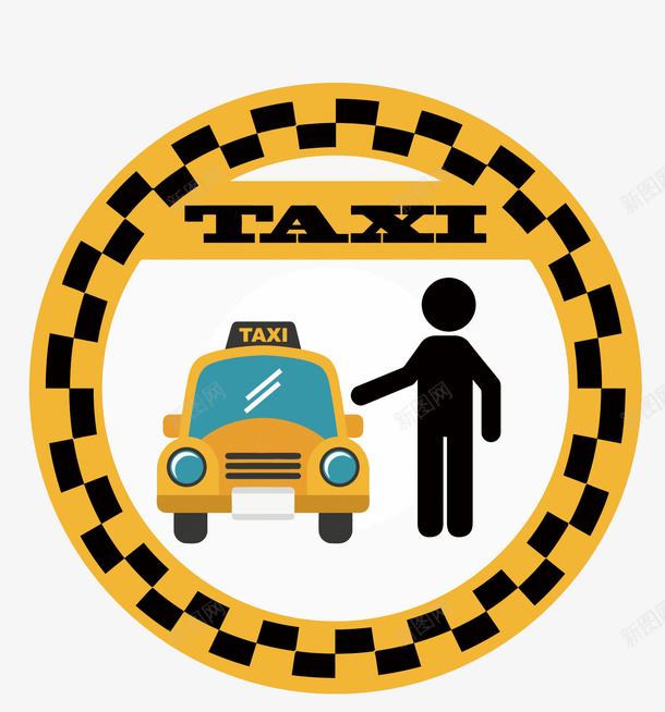 黄色TAXI标志矢量图eps免抠素材_新图网 https://ixintu.com TAXI TAXI标志PNG矢量图 TAXI标志免扣PNG图 出租车 卡通 手绘 矢量TAXI标志 黄色 矢量图