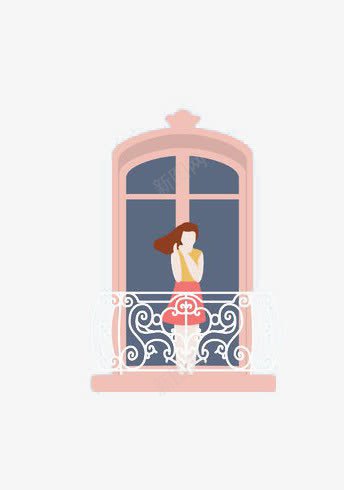 女人在阳台插图png免抠素材_新图网 https://ixintu.com 在家 女人 房子 窗户 阳台