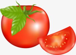 新鲜西红柿AI图素材
