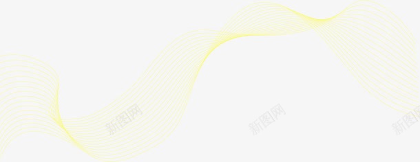 黄色线条光效海报背景png免抠素材_新图网 https://ixintu.com 海报 线条 背景 黄色