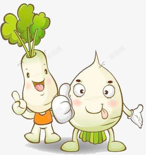 两种青萝卜png免抠素材_新图网 https://ixintu.com 卡通青萝卜 萝卜 青萝卜 青萝卜兄弟