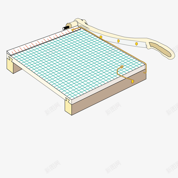卡通切纸机矢量图ai免抠素材_新图网 https://ixintu.com 切纸机 卡通 机器 矢量图