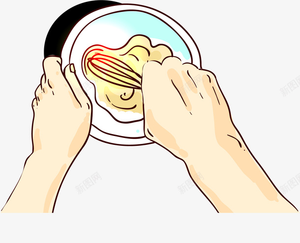 和面矢量图ai免抠素材_新图网 https://ixintu.com 卡通 和面 手绘 简笔画 矢量图