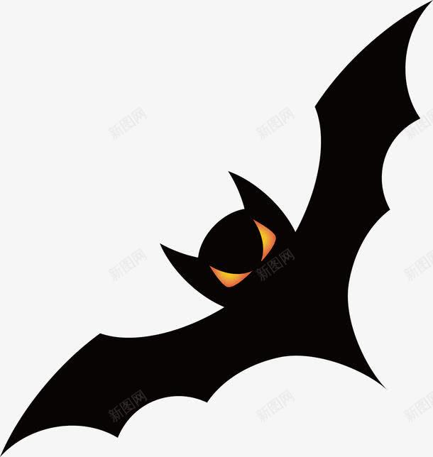 黑色蝙蝠png免抠素材_新图网 https://ixintu.com 夜视 蝙蝠 黑色