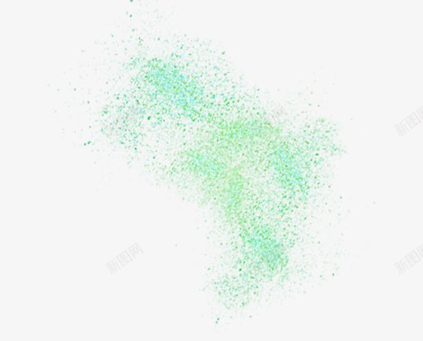 蓝色飘散的粒子元素png免抠素材_新图网 https://ixintu.com 创意 蓝色 装饰 颗粒