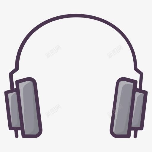 音频耳机耳机听到听着音乐玩设备图标png_新图网 https://ixintu.com Audio headphone headset hear listen music play 听到 听着 玩 耳机 音乐 音频