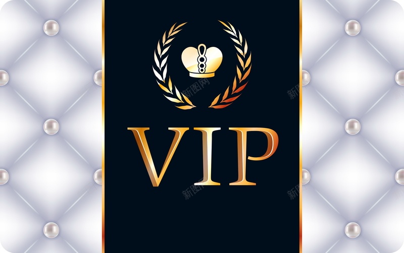 VIP会员矢量图ai设计背景_新图网 https://ixintu.com VIP 会员 麦穗 矢量图