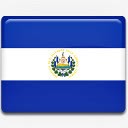 萨尔瓦多国旗国国家标志素材