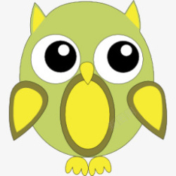 OWL猫头鹰动物图标高清图片