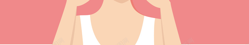 可爱卡通少女护肤海报背景矢量图ai设计背景_新图网 https://ixintu.com 卡通 发带 可爱 小清新 少女 少女心 开心 护肤 插画 时尚 海报 矢量 粉色 素材 美容 背景 矢量图