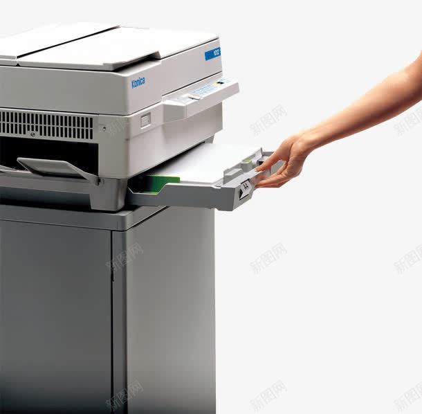 打印一体机png免抠素材_新图网 https://ixintu.com 大型复印机 打印机大型打印机