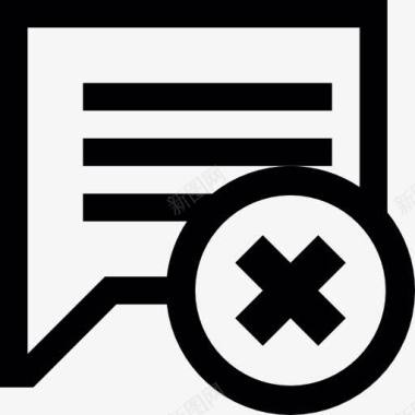 取消评论图标图标