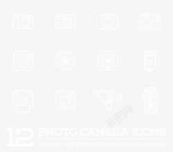 相机矢量图标设计相机摄像机标矢量图图标高清图片