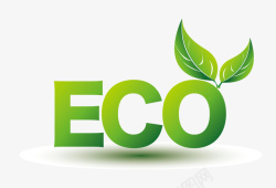 绿色环保eco矢量图素材