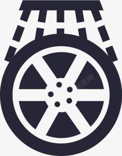 轮毂清洁套装轮毂清洁套装矢量图图标高清图片