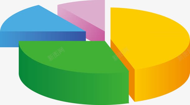 圆饼几何图手绘元素png免抠素材_新图网 https://ixintu.com 三角形矢量 几何 圆饼 扇形