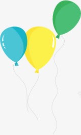 创意元素气球黄色蓝色绿色png免抠素材_新图网 https://ixintu.com 元素 创意 气球 绿色 蓝色 黄色