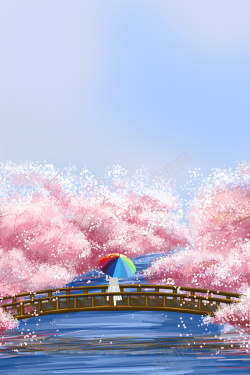 樱花节樱花季春季促销海报高清图片