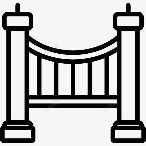桥图标png_新图网 https://ixintu.com 工程 建筑 建筑与城市 景观 桥梁