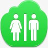 卫生间freegreencloudicons图标png_新图网 https://ixintu.com restrooms 卫生间