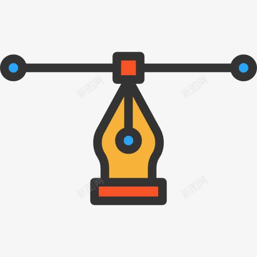 标图标png_新图网 https://ixintu.com 图形工具 图形编辑 多媒体接口 插图 编辑工具 节点 设计