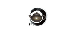 中国风水墨茶壶素材