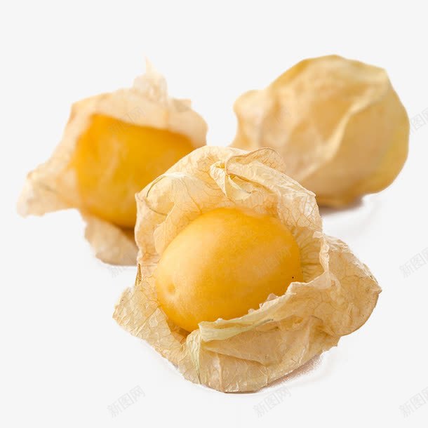 菇娘果png免抠素材_新图网 https://ixintu.com 水果 菇娘果 食物 黄色