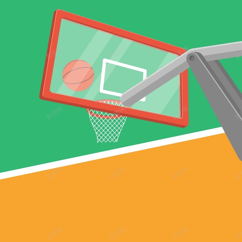 篮球海报背景矢量图ai设计背景_新图网 https://ixintu.com 海报 篮球 篮球海报 背景 矢量图