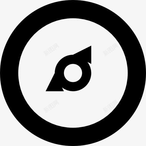 罗盘图标png_新图网 https://ixintu.com 取向 圆形 圆规 小图标 工具 工具和用具 指南针