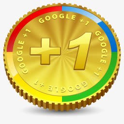 Google1硬币图标图标