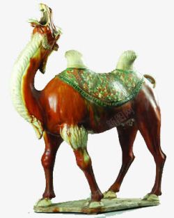 唐三彩骆驼雕塑素材
