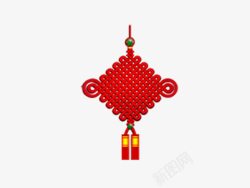中国结喜庆新年元素装饰图案素材