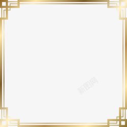 金属花纹框素材