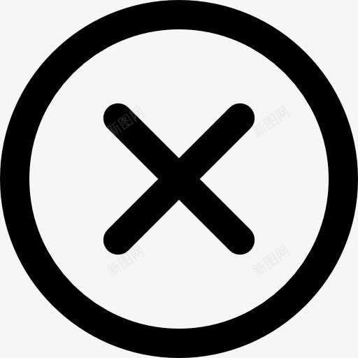 取消按钮图标png_新图网 https://ixintu.com 乘法 删除 取消 按钮 界面