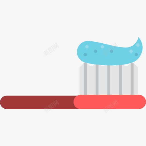 Toothbrush图标png_新图网 https://ixintu.com 保健和医疗 保健牙刷 卫生 牙膏