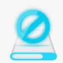 禁止系统蓝色透明系统网页图标透明禁止高清图片