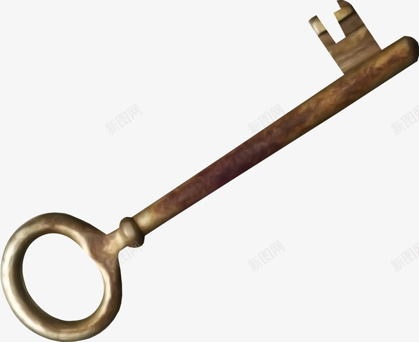 棕色漂亮钥匙png免抠素材_新图网 https://ixintu.com 古典钥匙 复古钥匙 棕色钥匙 漂亮钥匙 钥匙