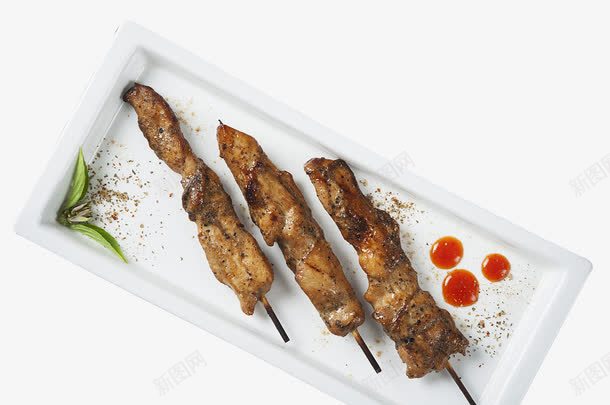 三串肉png免抠素材_新图网 https://ixintu.com 烤羊肉 烤肉 烧烤 羊肉串 肉串