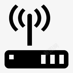 无线路由器黑色默认图标png_新图网 https://ixintu.com router wireless 无线 路由器