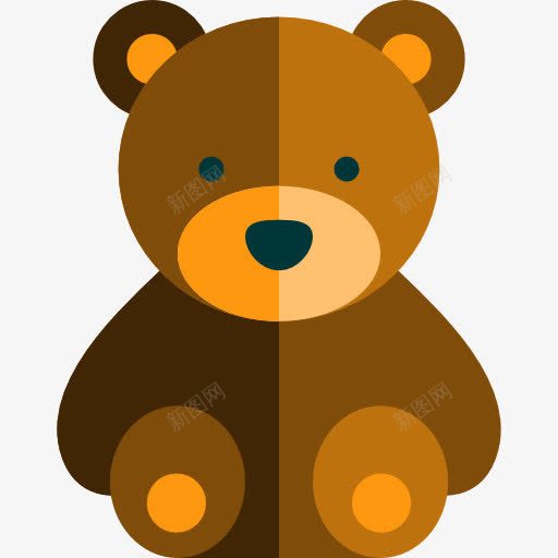 熊图标png_新图网 https://ixintu.com 动物 孩子 木偶 熊 玩具熊 童年 蓬松