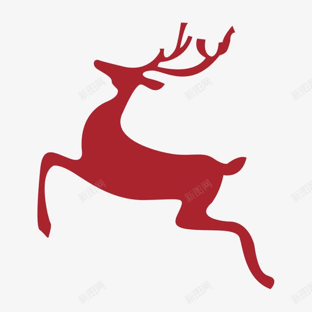 可爱圣诞节小鹿png免抠素材_新图网 https://ixintu.com PNG图形 动物 圣诞节 圣诞鹿 小鹿 装饰