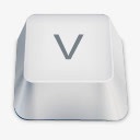 v键盘按键图标图标