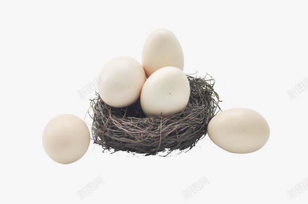 一筐土鸡蛋png免抠素材_新图网 https://ixintu.com 产品实物 健康 营养 蛋白质