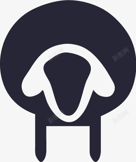 太宜logo羊矢量图图标eps_新图网 https://ixintu.com 太宜logo羊 矢量图 羊剪影