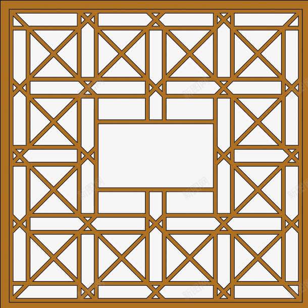 木窗户简约古典窗户png免抠素材_新图网 https://ixintu.com 坚固 木窗户 欧式 简约