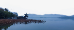 水墨西湖素材