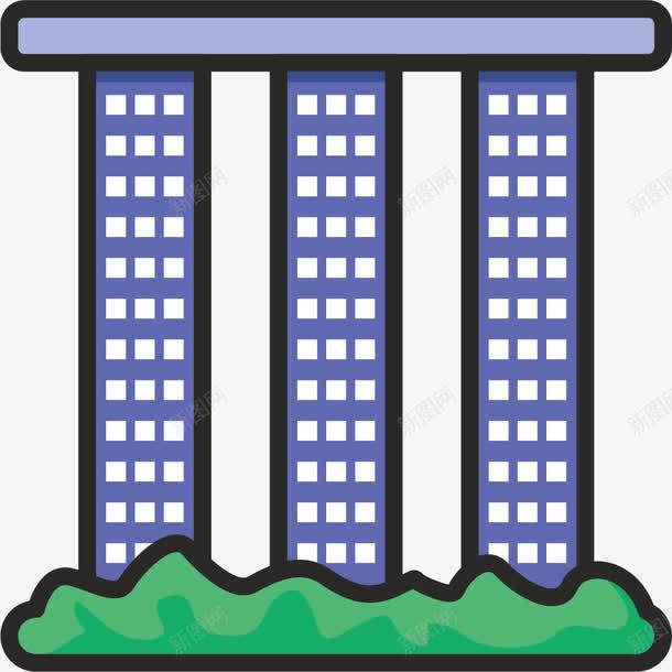 新加坡标志建筑png免抠素材_新图网 https://ixintu.com 国家 国家地标 新加坡 新加坡地标 标志 标志建筑