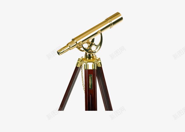 古典望远镜png免抠素材_新图网 https://ixintu.com 古典 古典素材 天文 望远镜